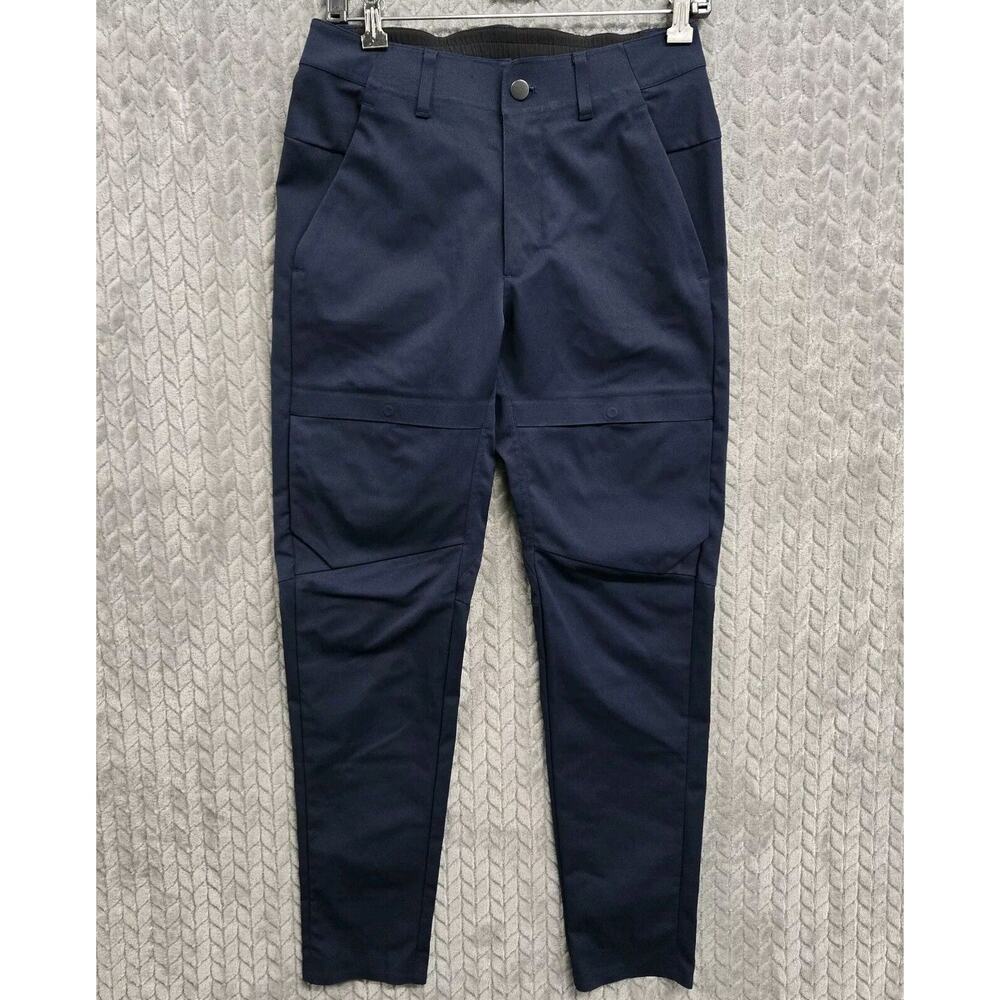 Lululemon Men's Mile View Cargo Pants - 28 X 30 - Navy Blue - Utility Tech